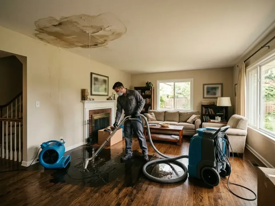 attic-pipe-burst-ceiling-drip-008 — frequently asked questions, Water Damage Restoration & Carpet Care in Marion, MS